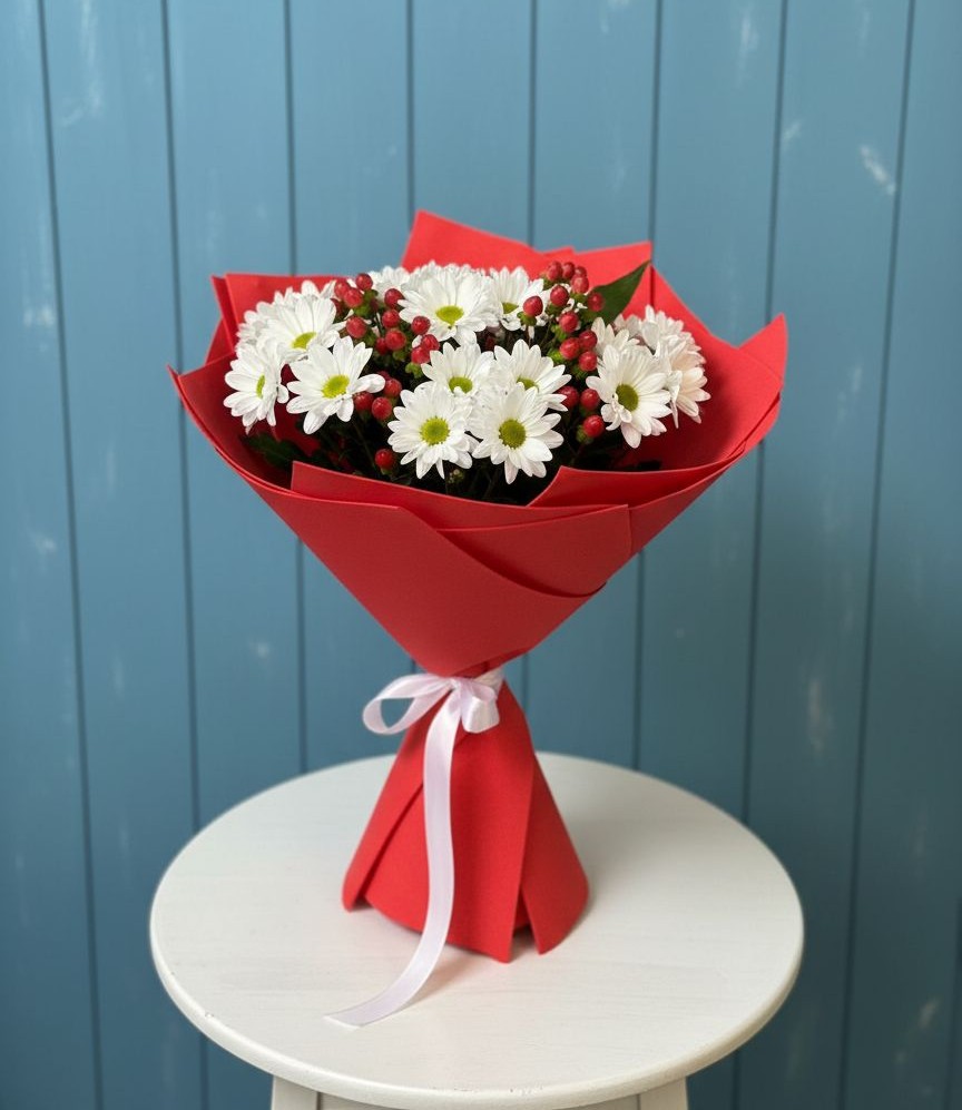 Букет цветов из: Хризантемы в Тоцкое