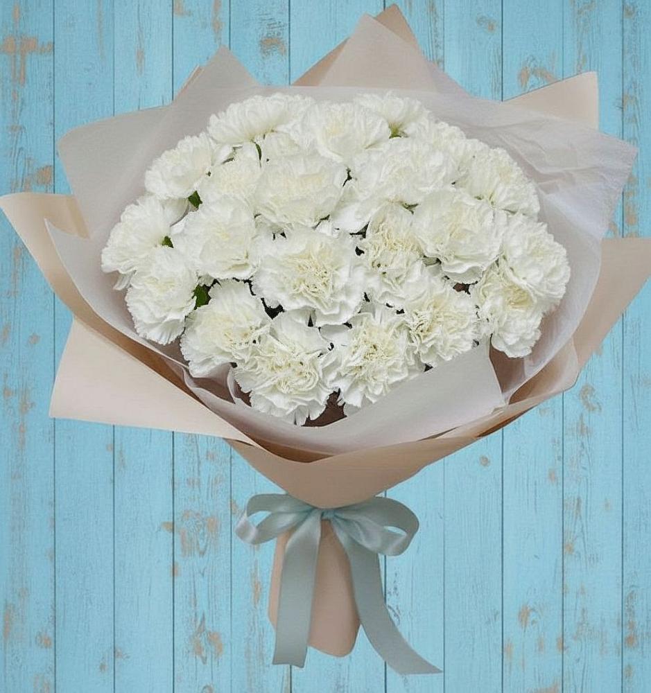 Букет цветов из: Гвоздики в Тоцкое