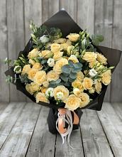 Букет цветов из:  Розы и Лизиантусы #REPLACE_PRED# Тоцкое