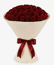 Букет 101 Бордовая роза Блэк Бакарра в Тоцкое