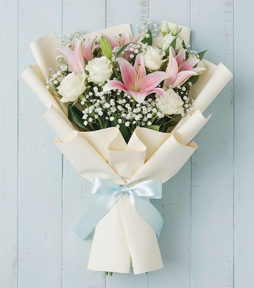 Букет цветов из: Лилии в Тоцкое