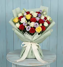 Букет цветов из:  Розы в Тоцкое