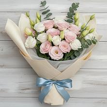 Букет цветов из:  Лизиантусы в Тоцкое