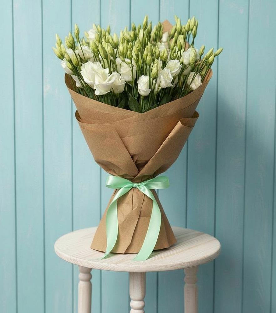 Букет цветов из: Лизиантусы в Тоцкое