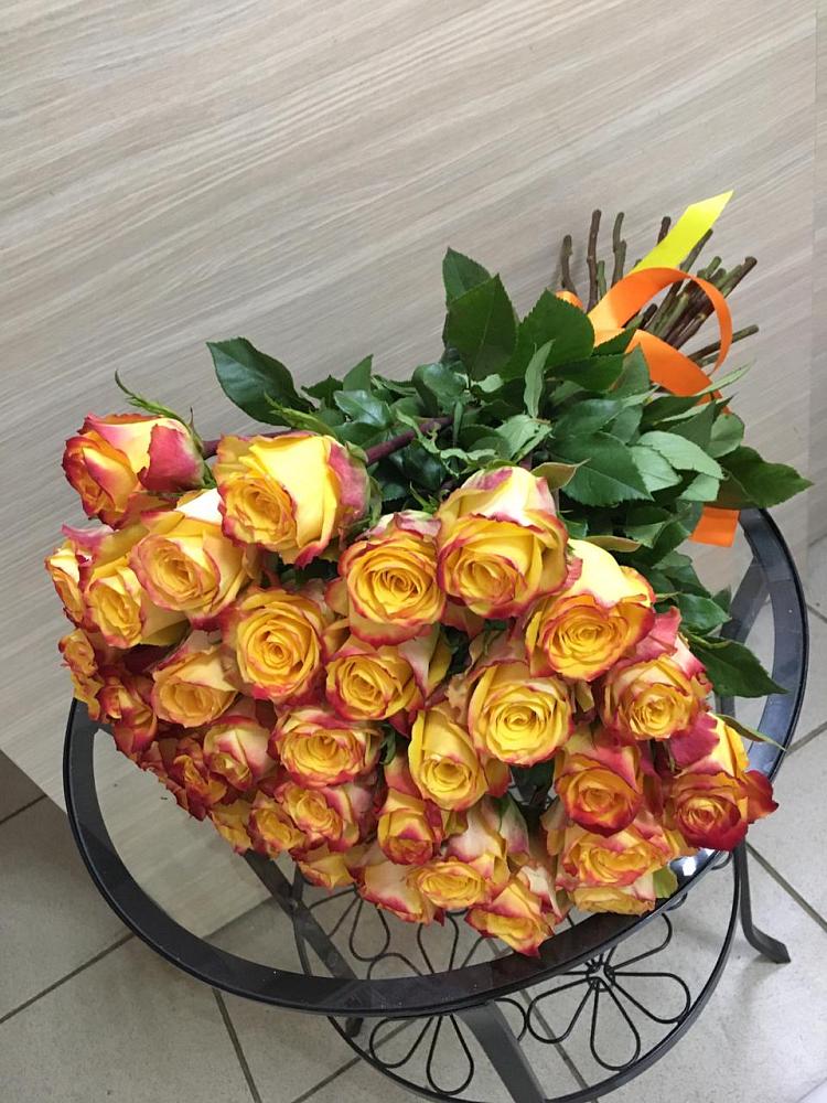 Букет Желтые розы в Тоцкое