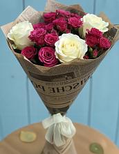 Букет цветов из:  Розы в Тоцкое