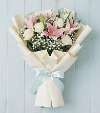 Букет цветов из:  Лилии в Тоцкое