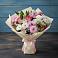 Букет цветов из: Хризантемы, Альстромерии и Розы в Тоцкое